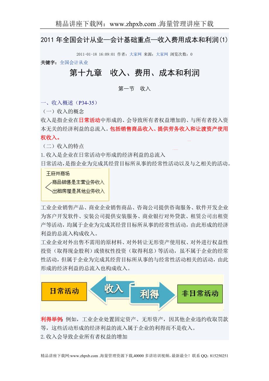 （收益管理）2804-19收入费用成本和利润(1-4)_第1页