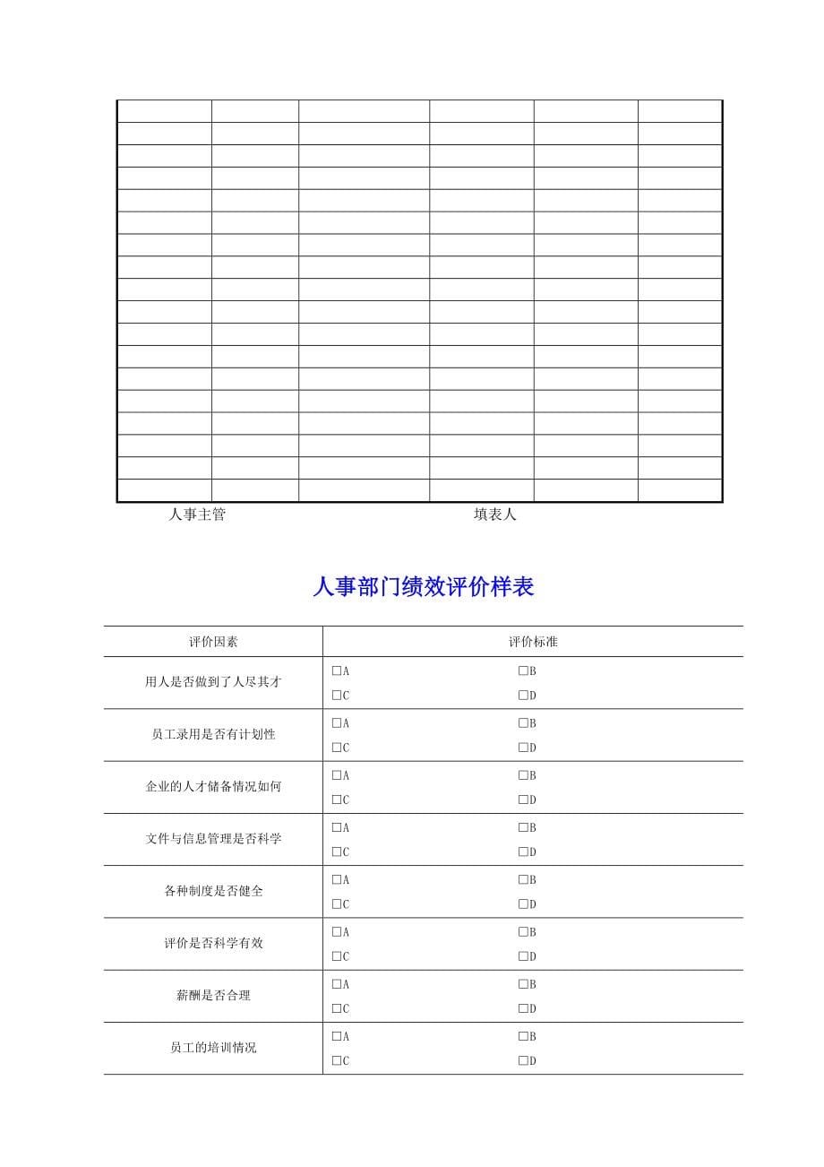 （人力资源套表）企业通用人事管理资料汇集(doc 276页)_第5页