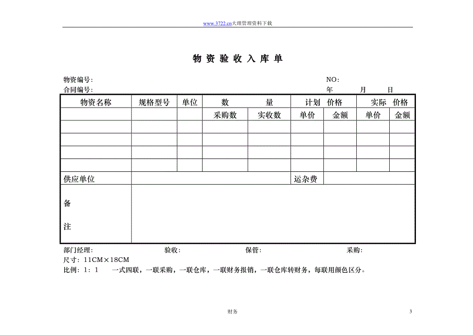 （财务管理表格）东粤酒店财务部表单_第3页