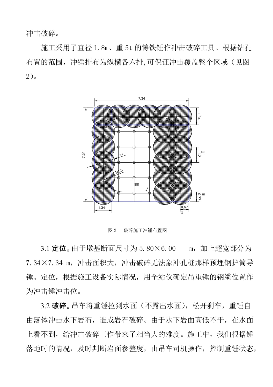 （建筑工程管理）冲击锤在大面积基坑施工中的应用_第3页