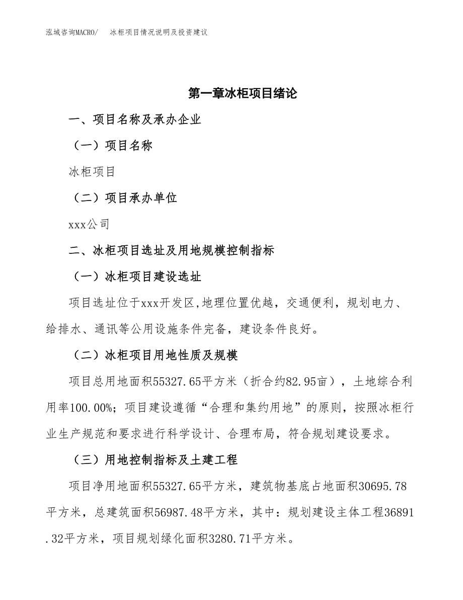 冰柜项目情况说明及投资建议.docx_第5页