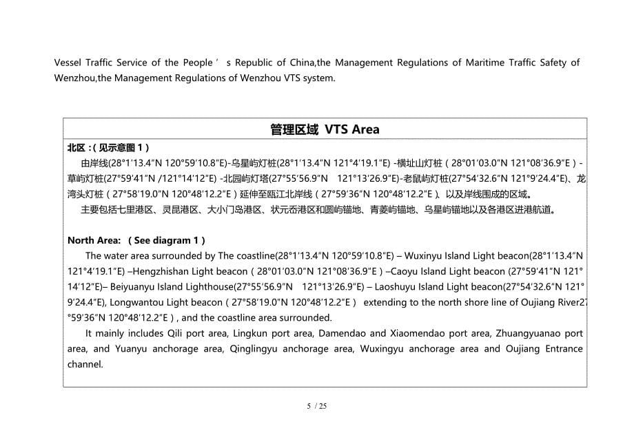 温州VTS用户指南()_第5页