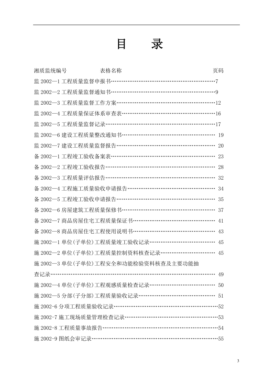 （建筑工程质量）湖南省建设工程质量监督验收备案往来_第3页