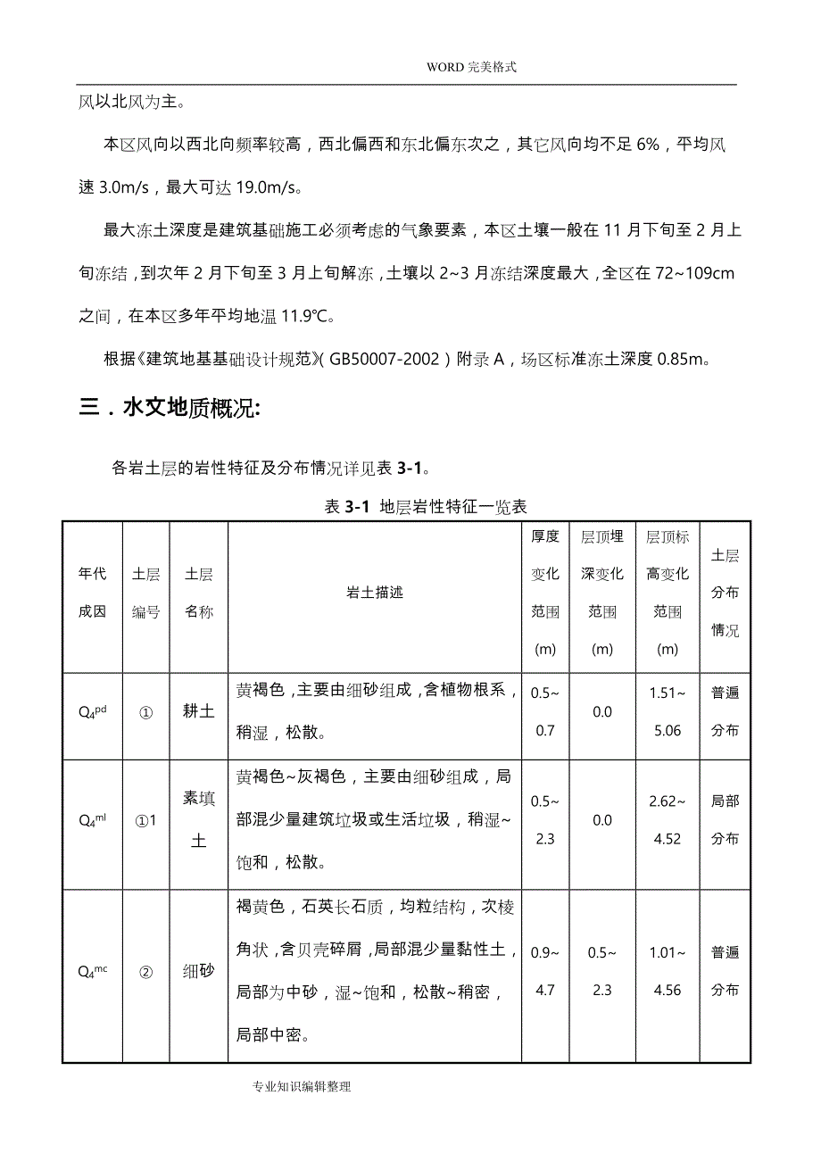 工程降水施工组织方案_第4页