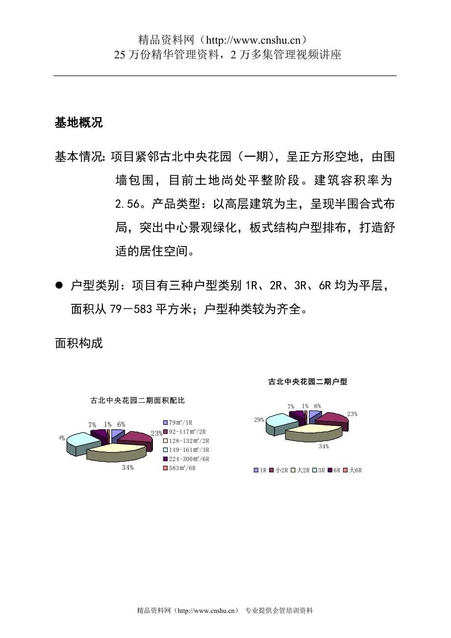 （项目管理）上海虹桥中央古北花园项目简报_第5页