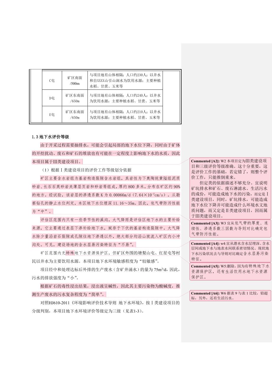 （冶金行业）矿山地下水环境影响评价报告_第2页