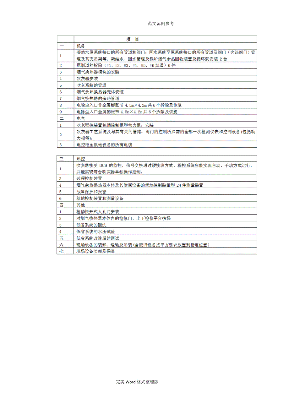 1炉低温煤器改造工程施工设计方案_第4页