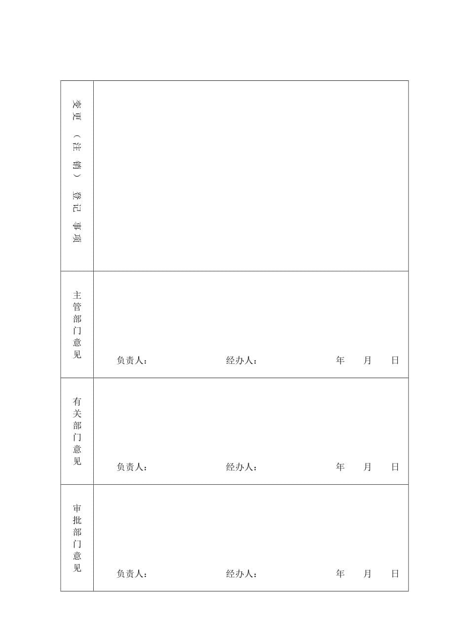 （技术套表）技术贸易许可证审批表_第5页