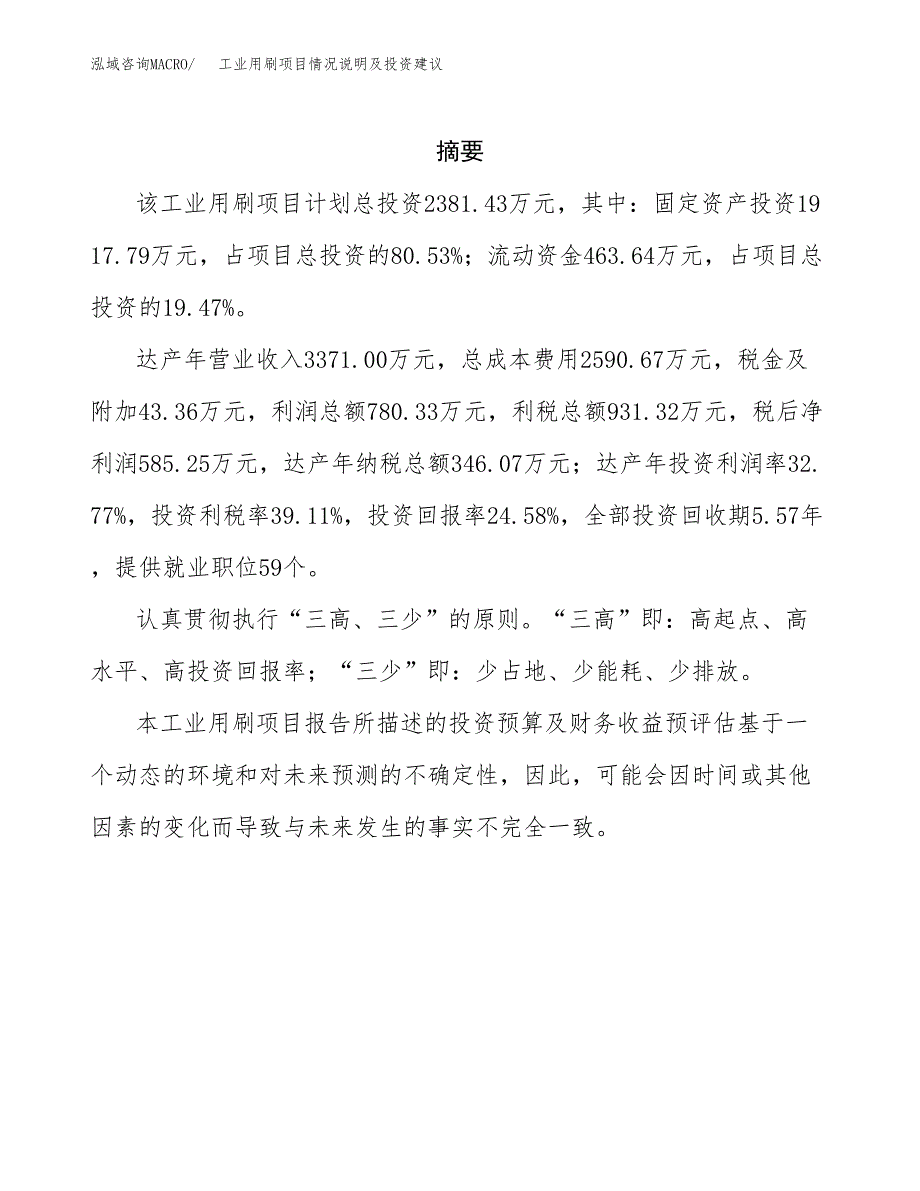 工业用刷项目情况说明及投资建议.docx_第2页