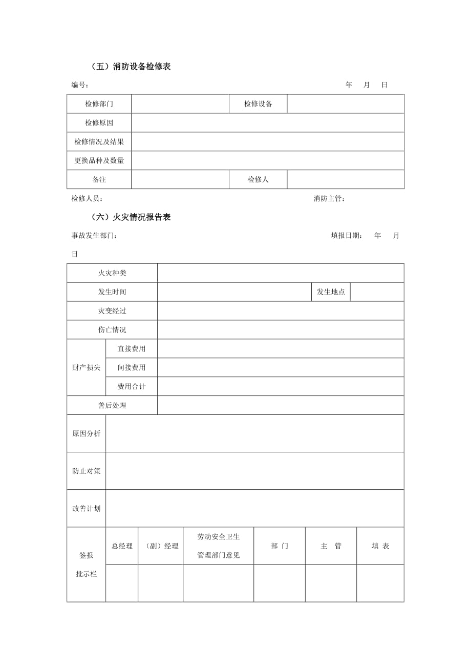 （安全管理套表）某集团公司安全保卫管理执行工具与表件_第4页