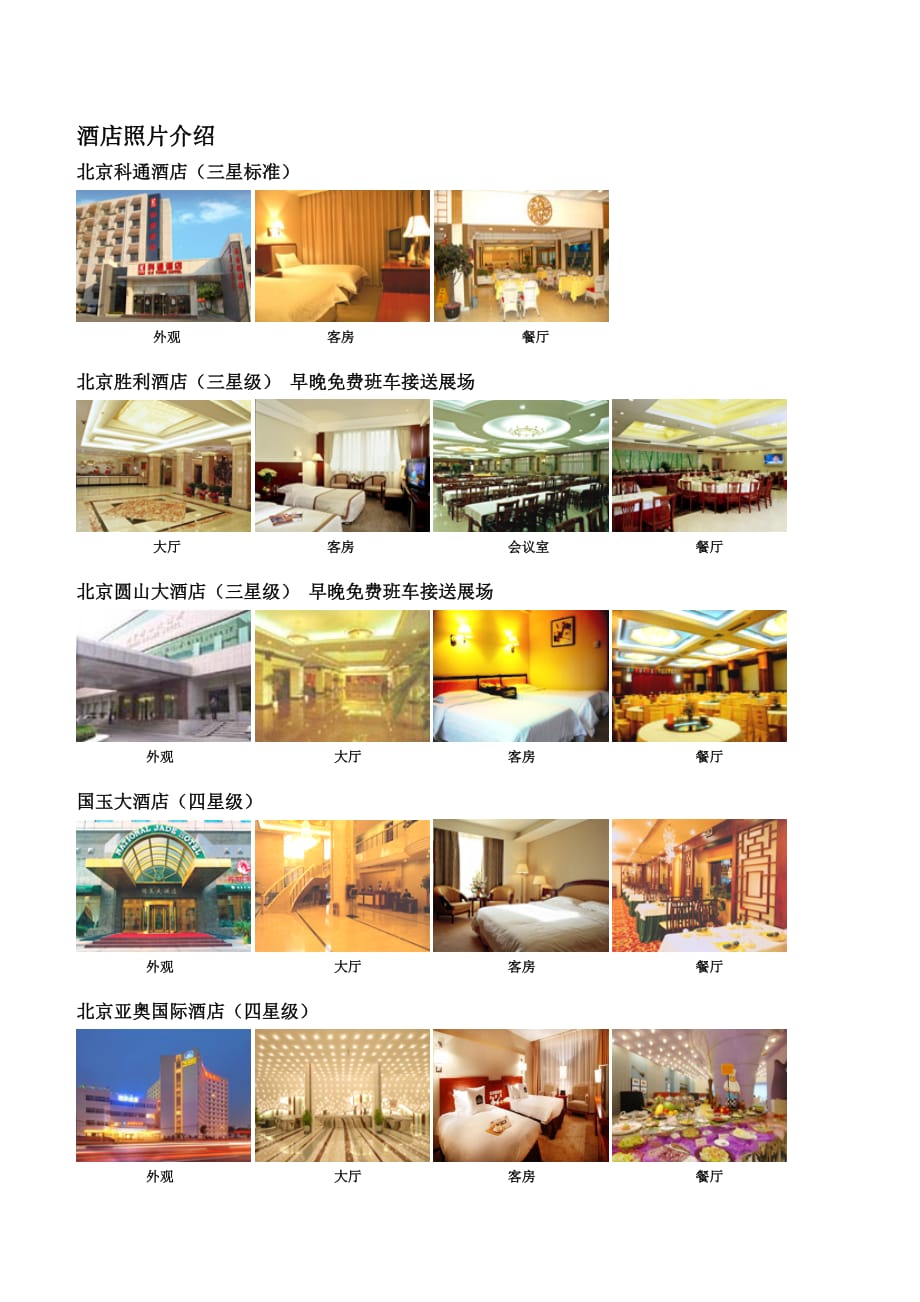 第届中国国际复材展酒店预定表_第2页
