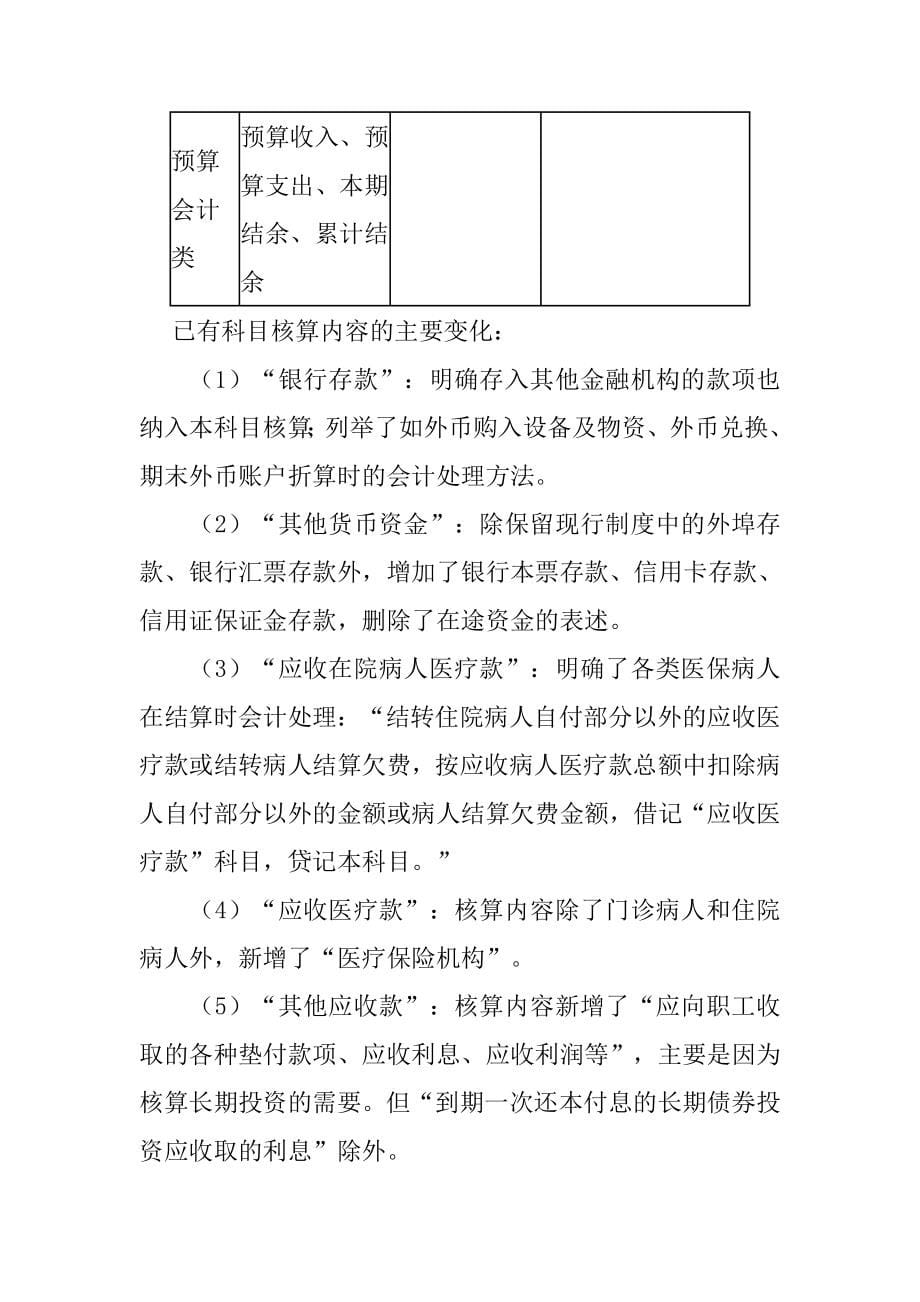 （财务管理制度）新医院财务会计制度_第5页