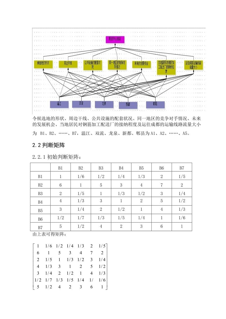 （物流管理）物流系统规划课程设计_第5页