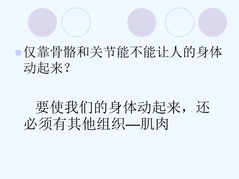 新苏教版四年级下册科学肌肉课件_第2页