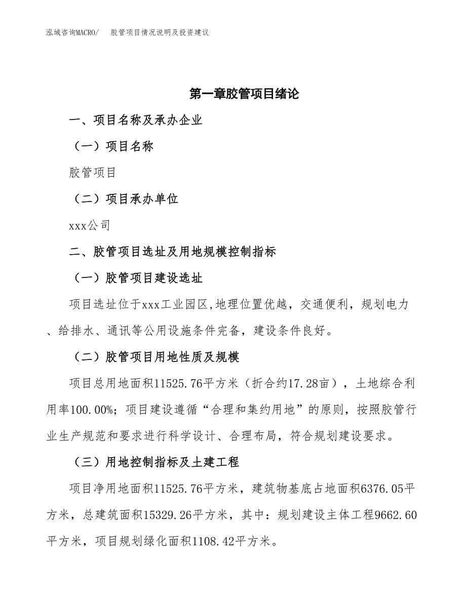 胶管项目情况说明及投资建议.docx_第5页