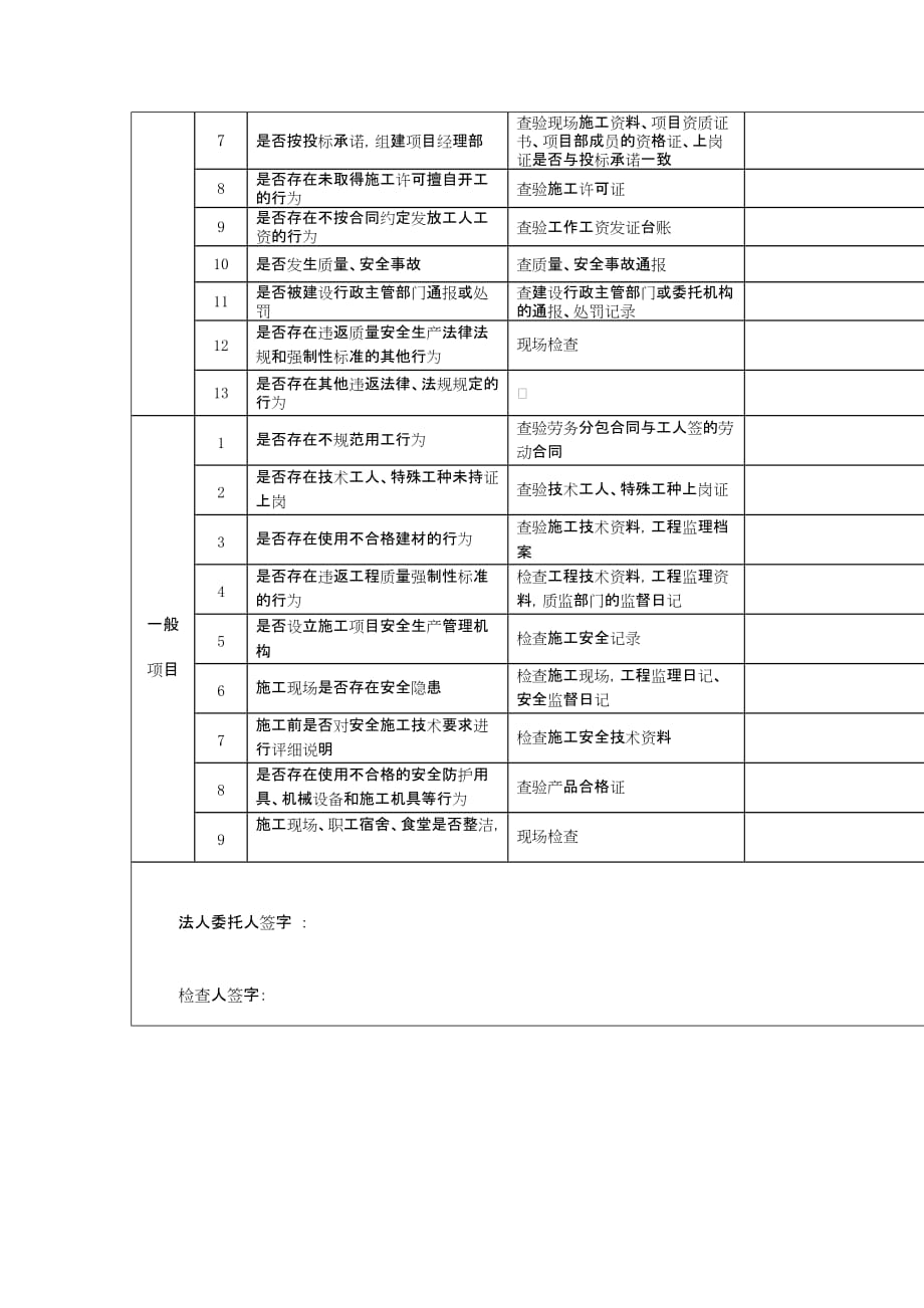 （企业管理套表）外埠进冀施工企业检查表附件外埠进冀施工企业检查表（_第2页