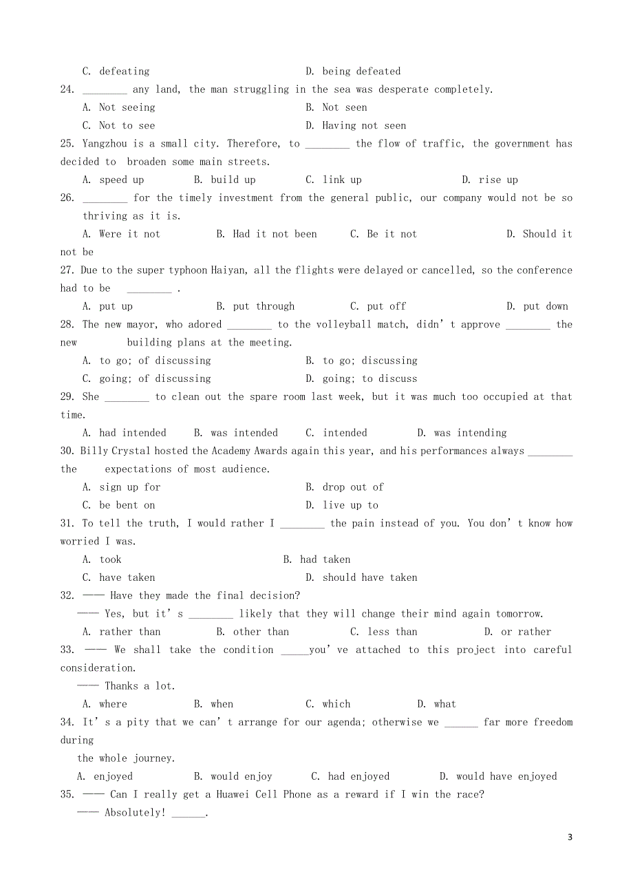 江苏省2018_2019学年高二英语下学期4月月考试题2019042603105_第3页