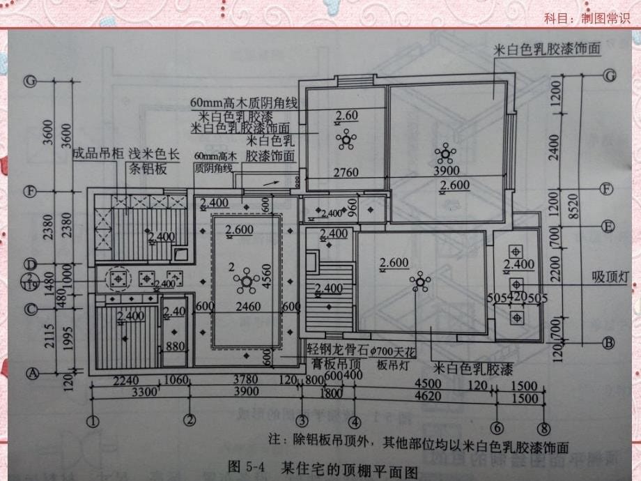 建筑制图和识图顶棚天花图_第5页