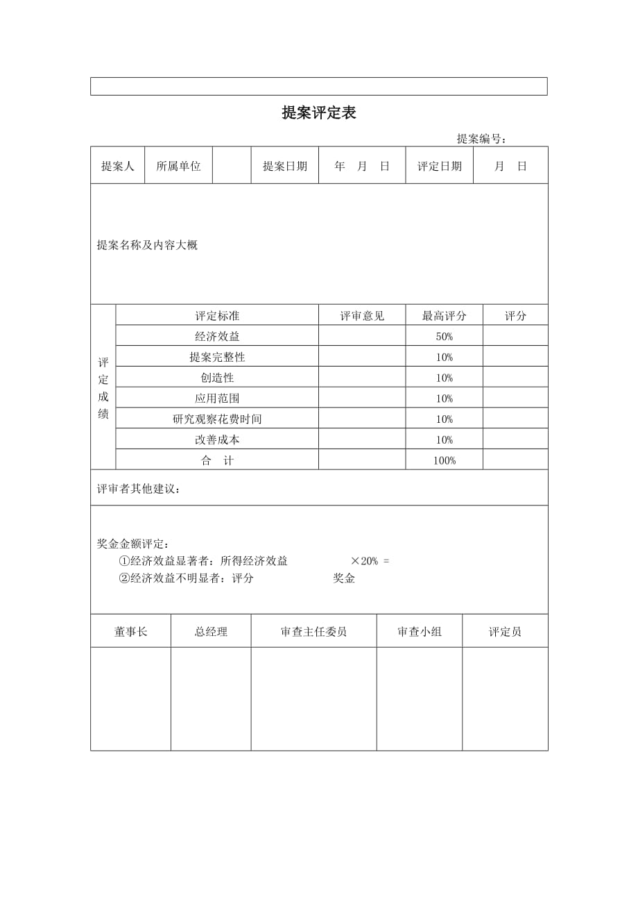 （员工管理）某房产公司员工提案管理规定_第4页