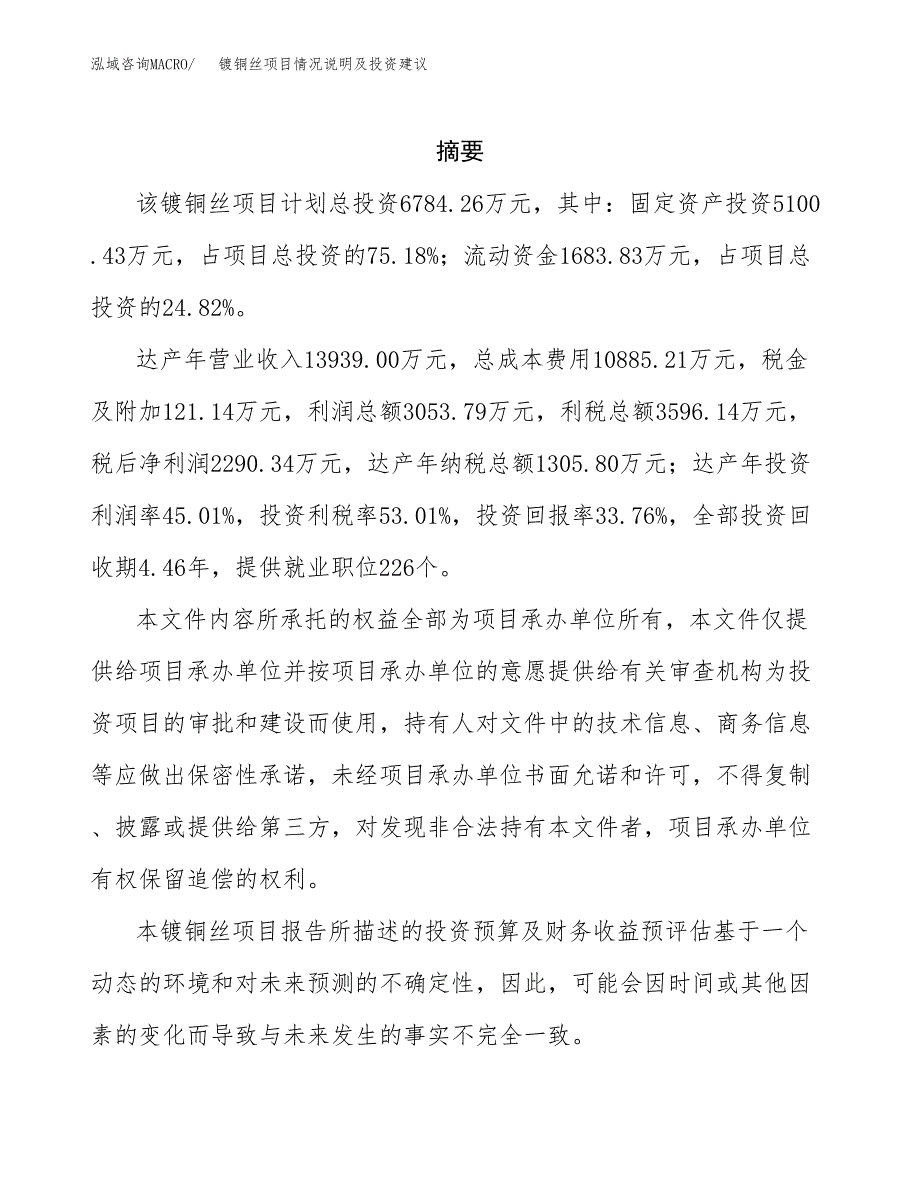 镀铜丝项目情况说明及投资建议.docx_第2页