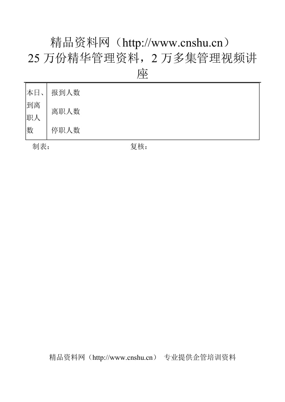 （考勤管理）考勤日报表_第2页