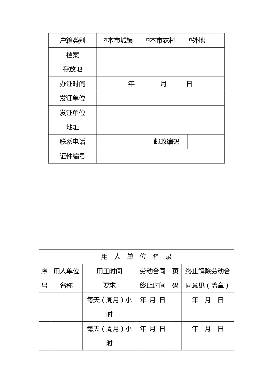 （员工手册）非全日制从业人员就业手册_第3页