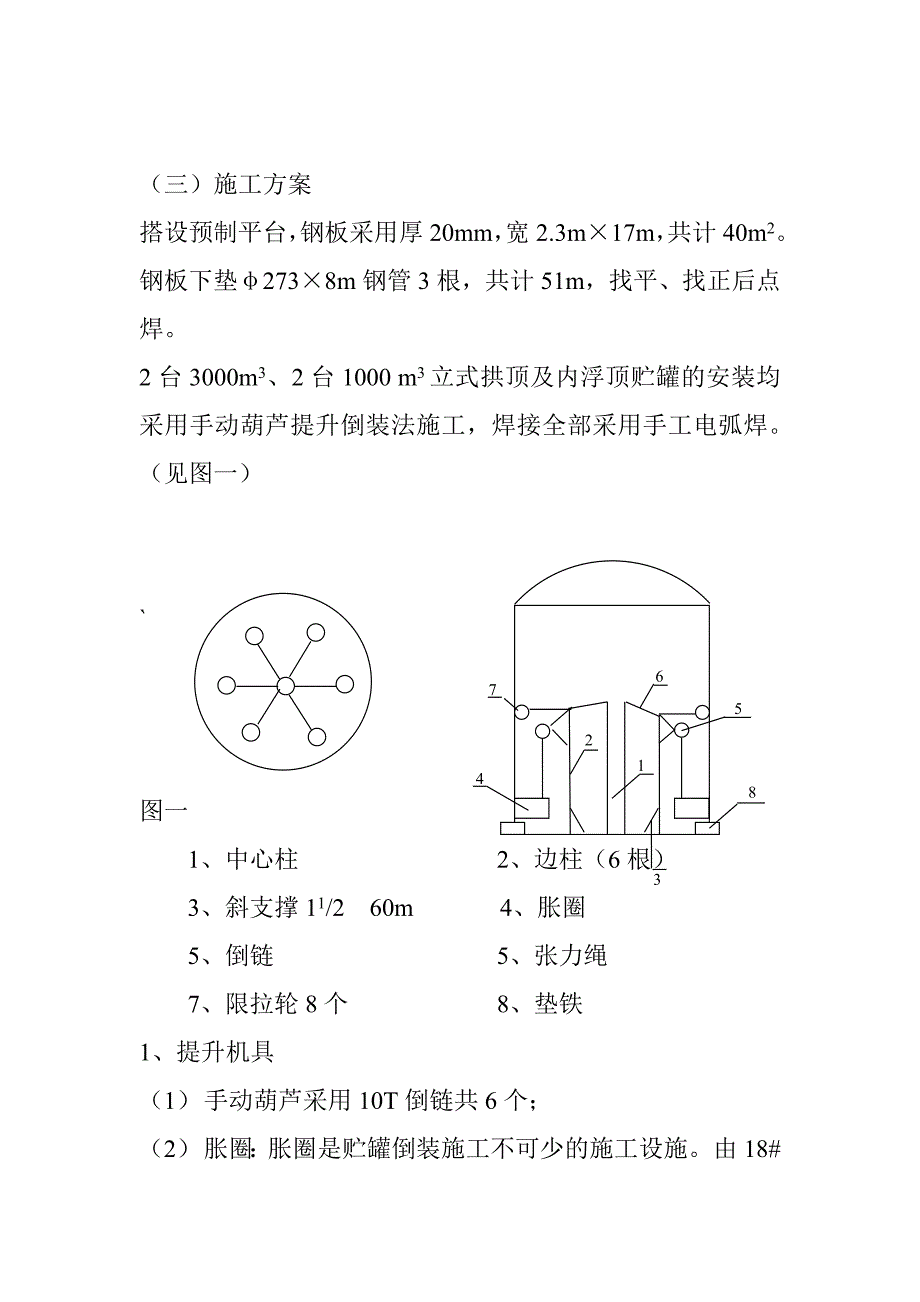 油库改扩建工程油罐制造安装施工方案_第3页