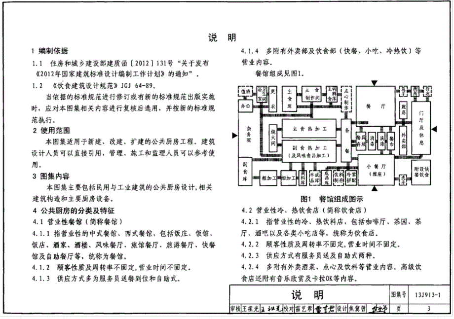 【建筑专业】13J913-1_公共厨房建筑设计与构造_OCR4 59_第3页