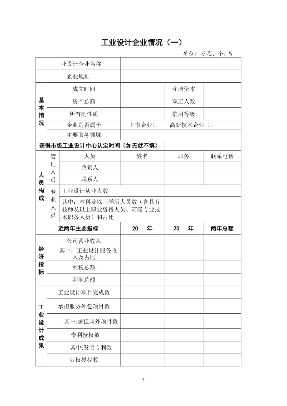 云南省级工业设计中心申请表（工业设计企业 2020年版）_第4页