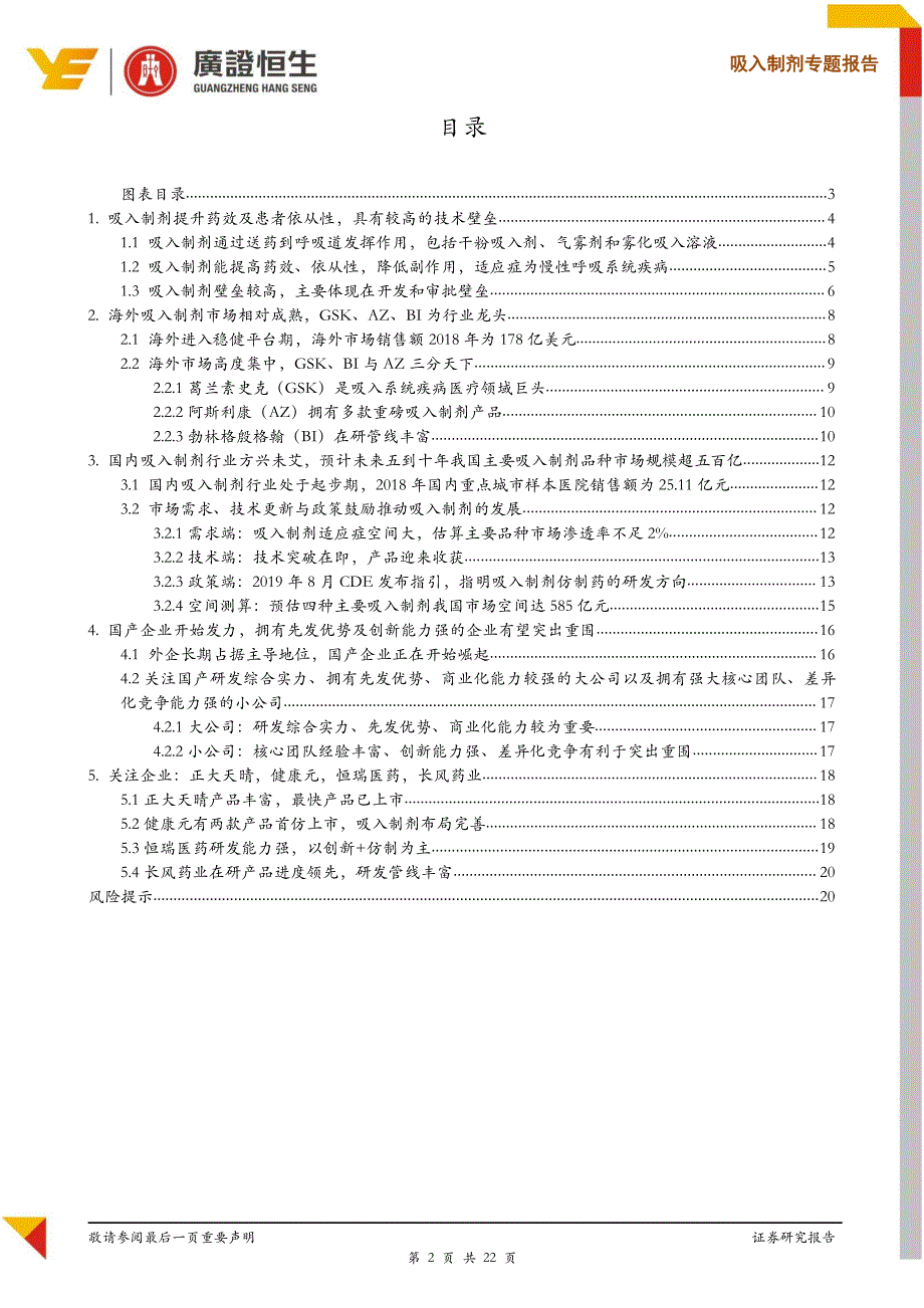高技术壁垒突破在即,吸入制剂一片蓝海待掘金_第2页