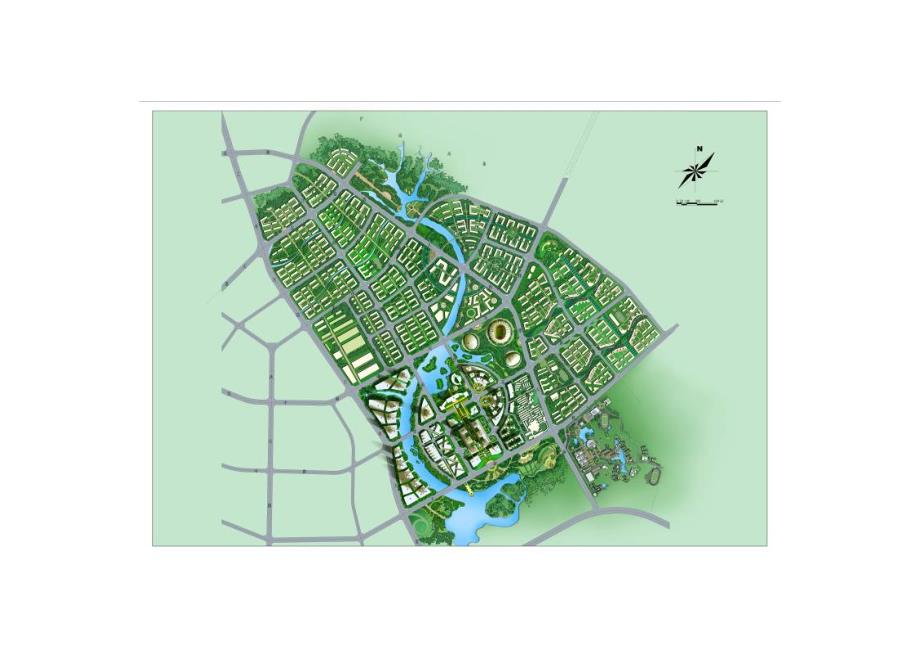 （城市规划）萍乡市新城区概念性规划和城市设计_第4页