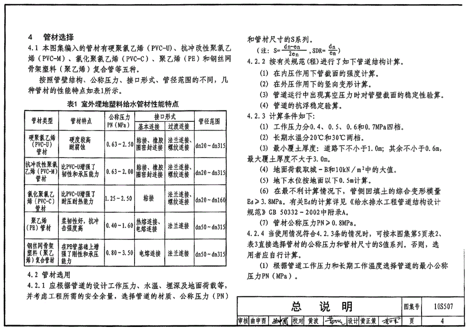 【给水排水】10S507 建筑小区埋地塑料给水管道施工2 81_第4页