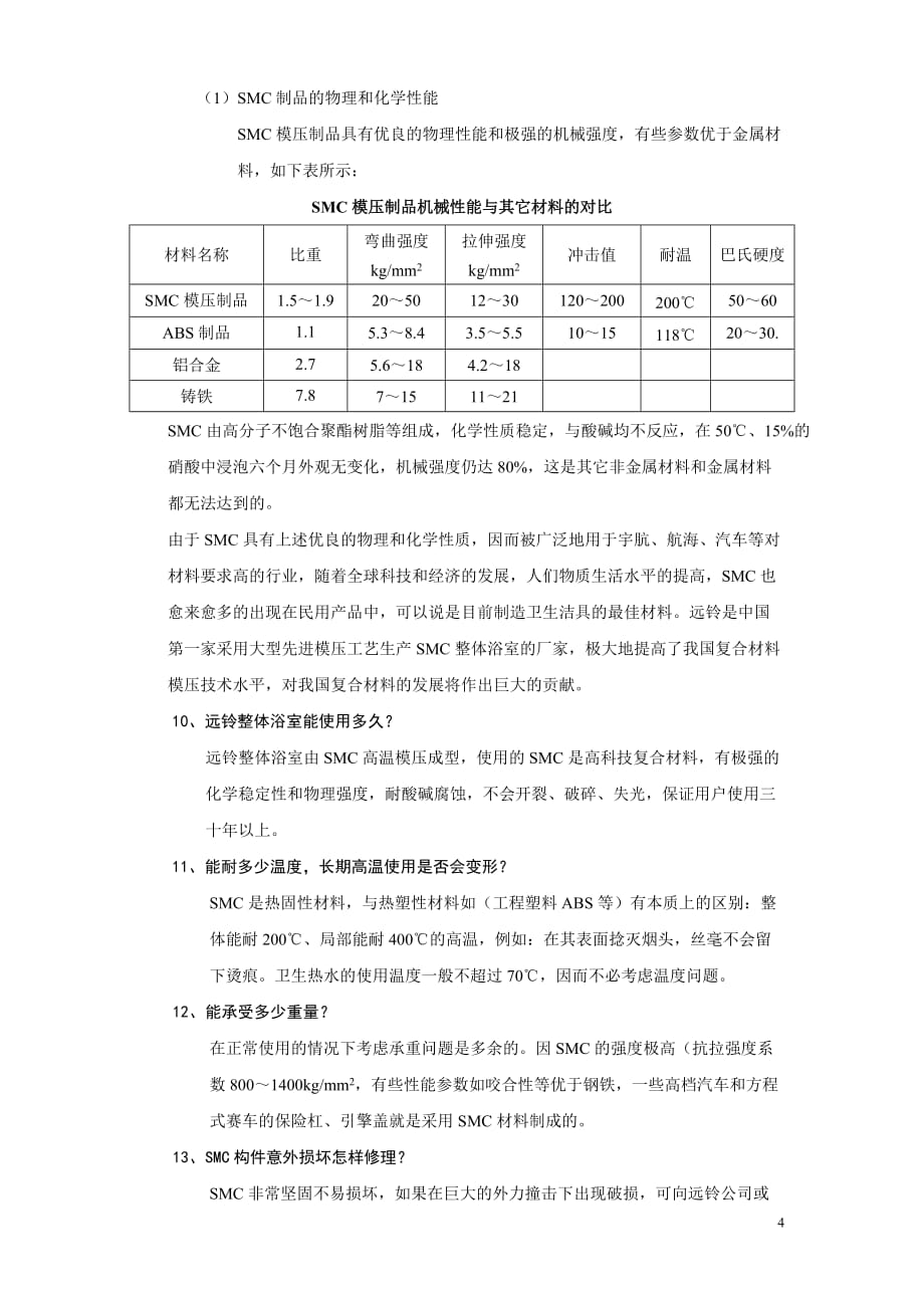 （设备管理）《远铃住房设备公司整体浴室问答》()_第4页