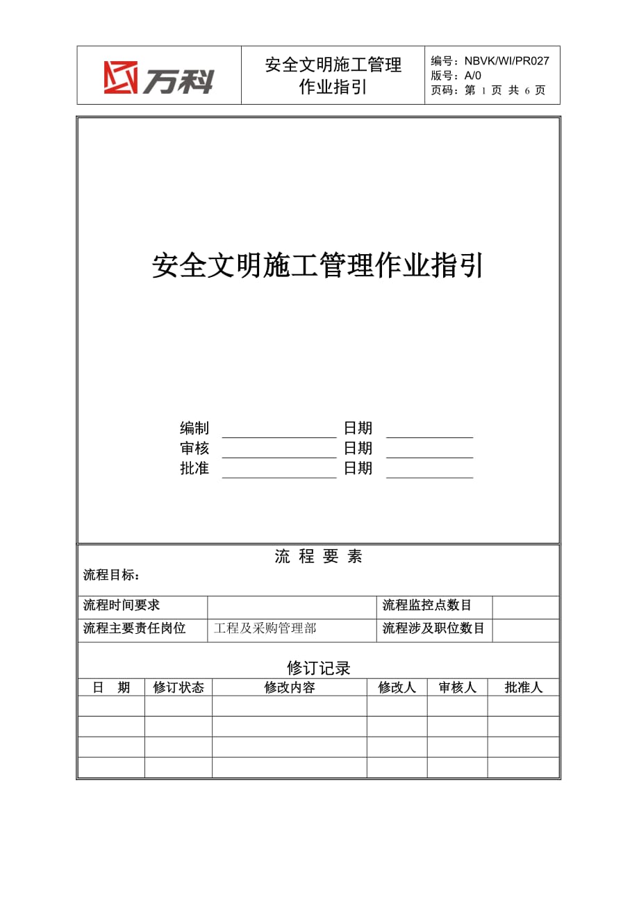 （现场管理）NBVKWIPR安全文明施工管理作业指引_第1页