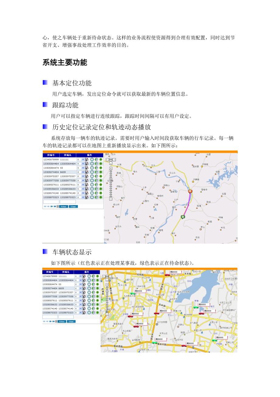 （金融保险）保险公司车辆定位与调度系统_第2页