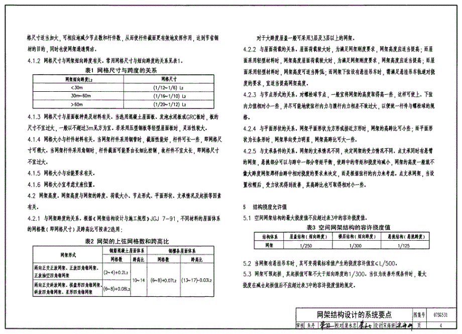 【结构专业】07SG531 钢网架结构 设计_第4页