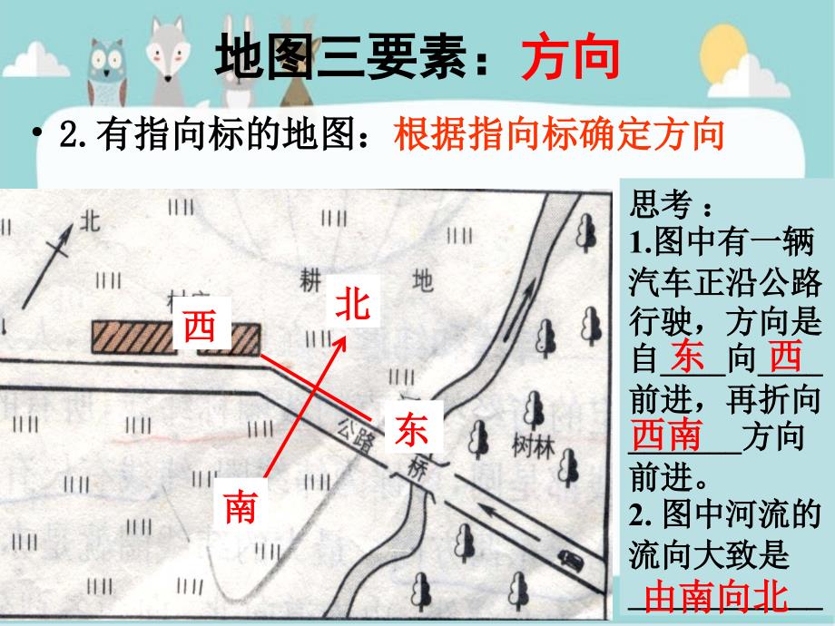 考点认识地图三要素,知道地图基本种类,学会从地图中获取所需要信息_第3页