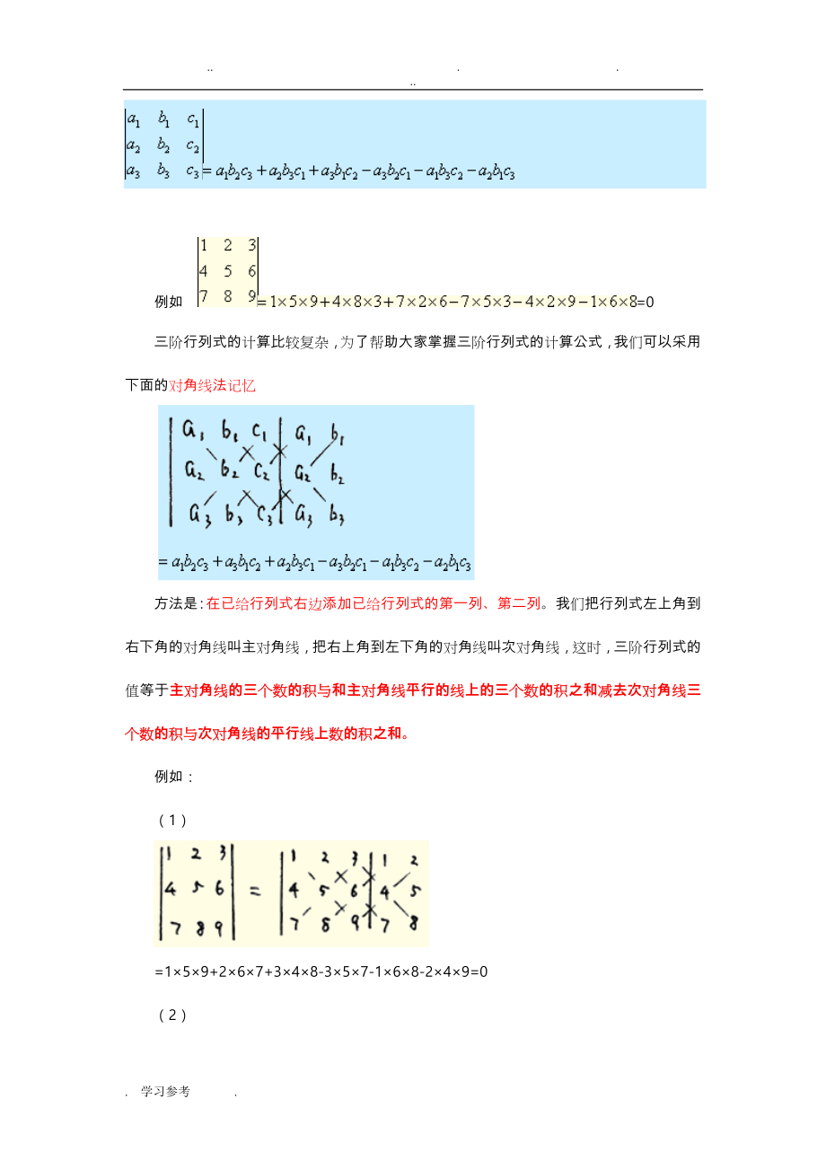 自学考试04184线性代数(经管类)讲义全_第2页