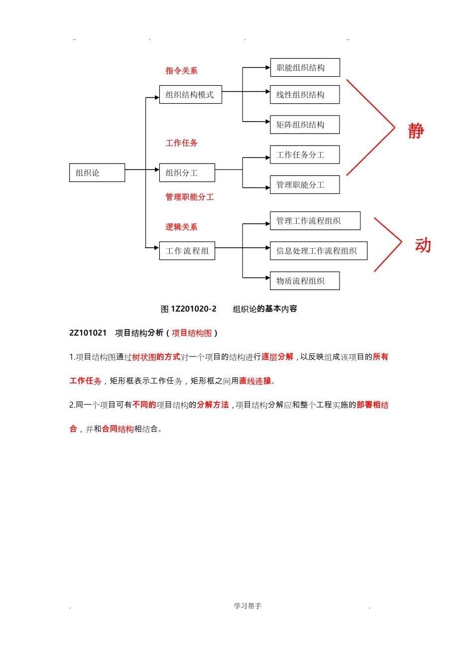 2017年二级建造师建设工程施工管理讲义与详细笔记_第5页