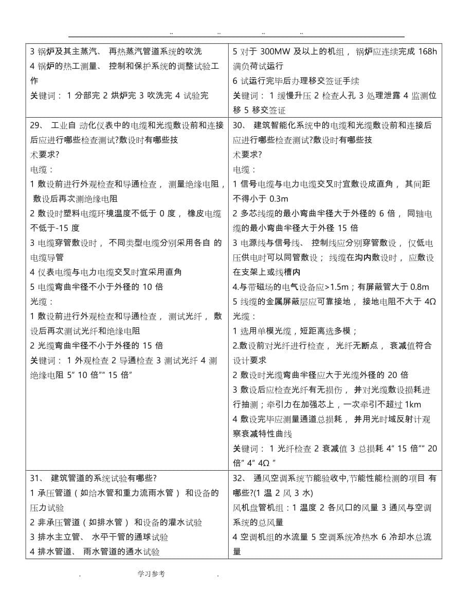 2018年一级建造师_机电实务_重点知识点整理_第5页