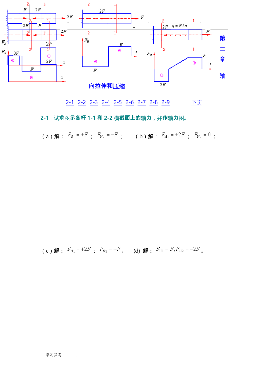 材料力学_第五版_孙训方_课后习题答案1_第1页