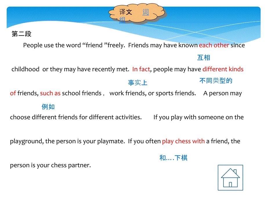 中职教材英语基础模块（上册）_Unit_11Making_Friends课件_第5页