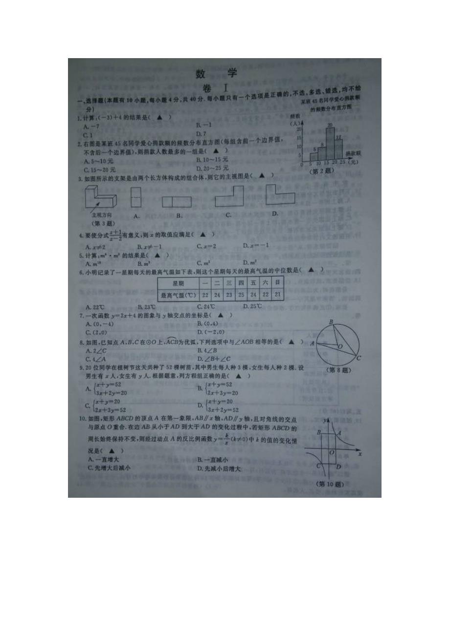 浙江省温州市2014年中考数学试题（扫描版含答案）_3537251.doc_第1页