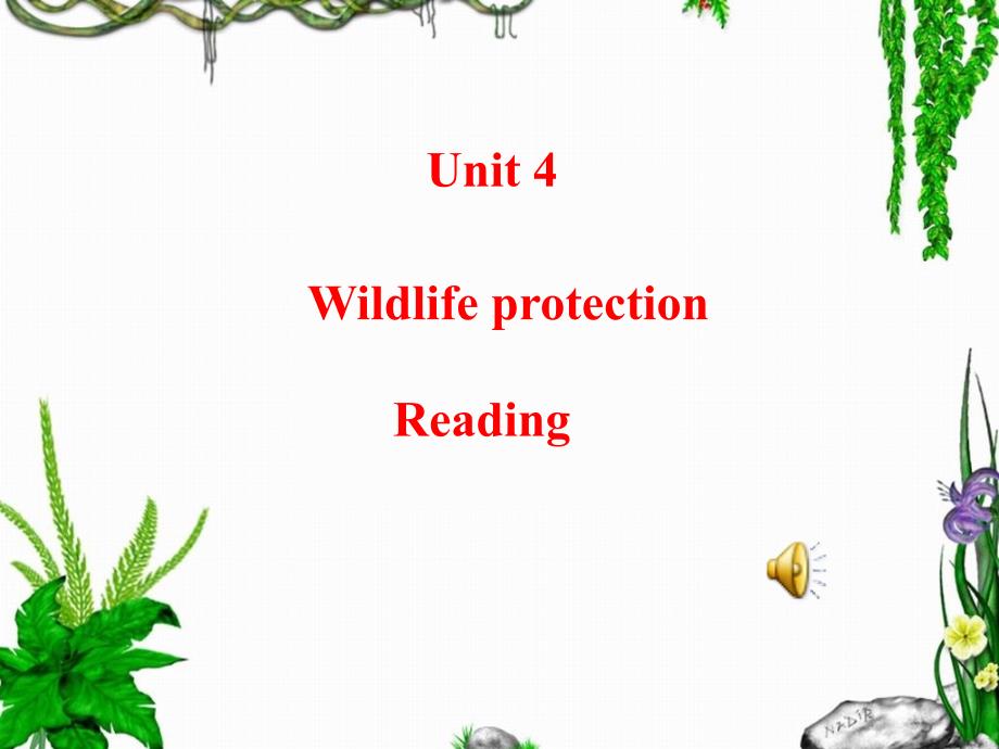 Unit4__wildlife_protection_Reading公开课课件_第1页