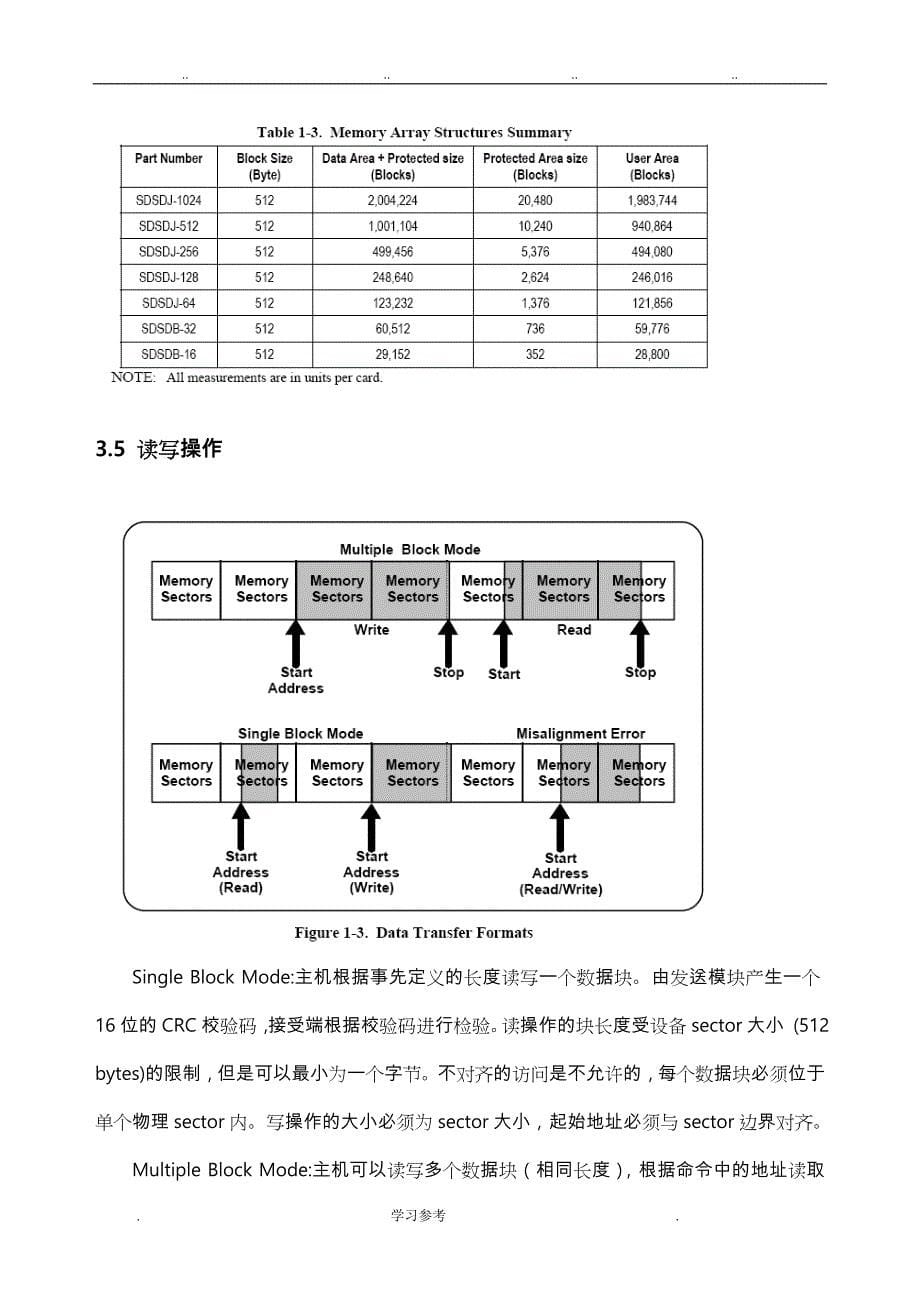 SD卡_中文学习笔记_基于STM32_第5页