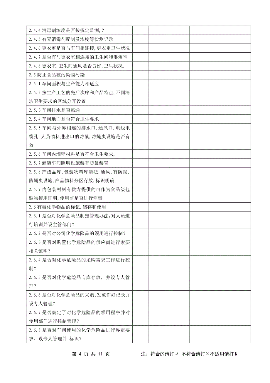 （财务内部审计）HACCP内审检查_第4页