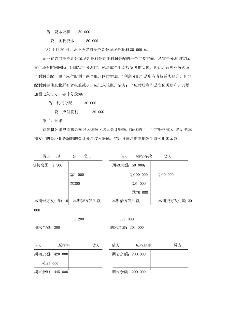 （财务会计）会计学课件借贷记账法举例_第3页