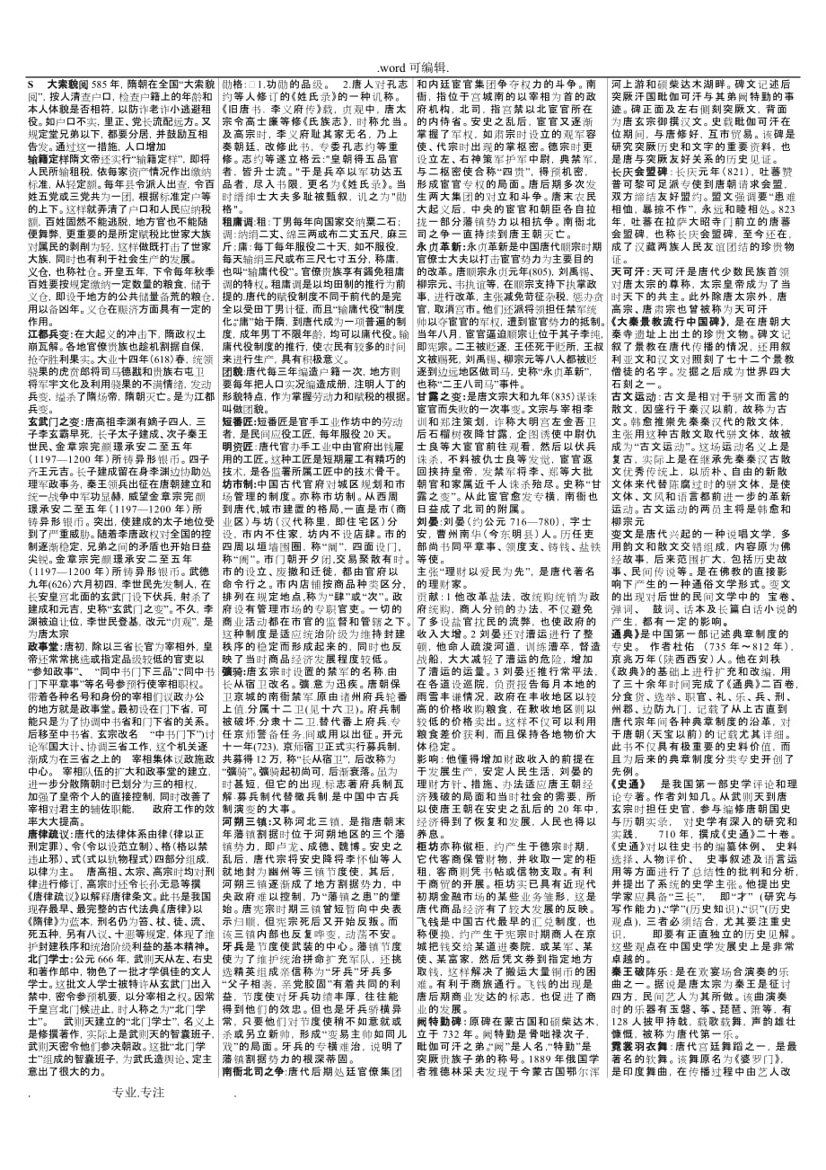 中国古代史_名词解释_第1页