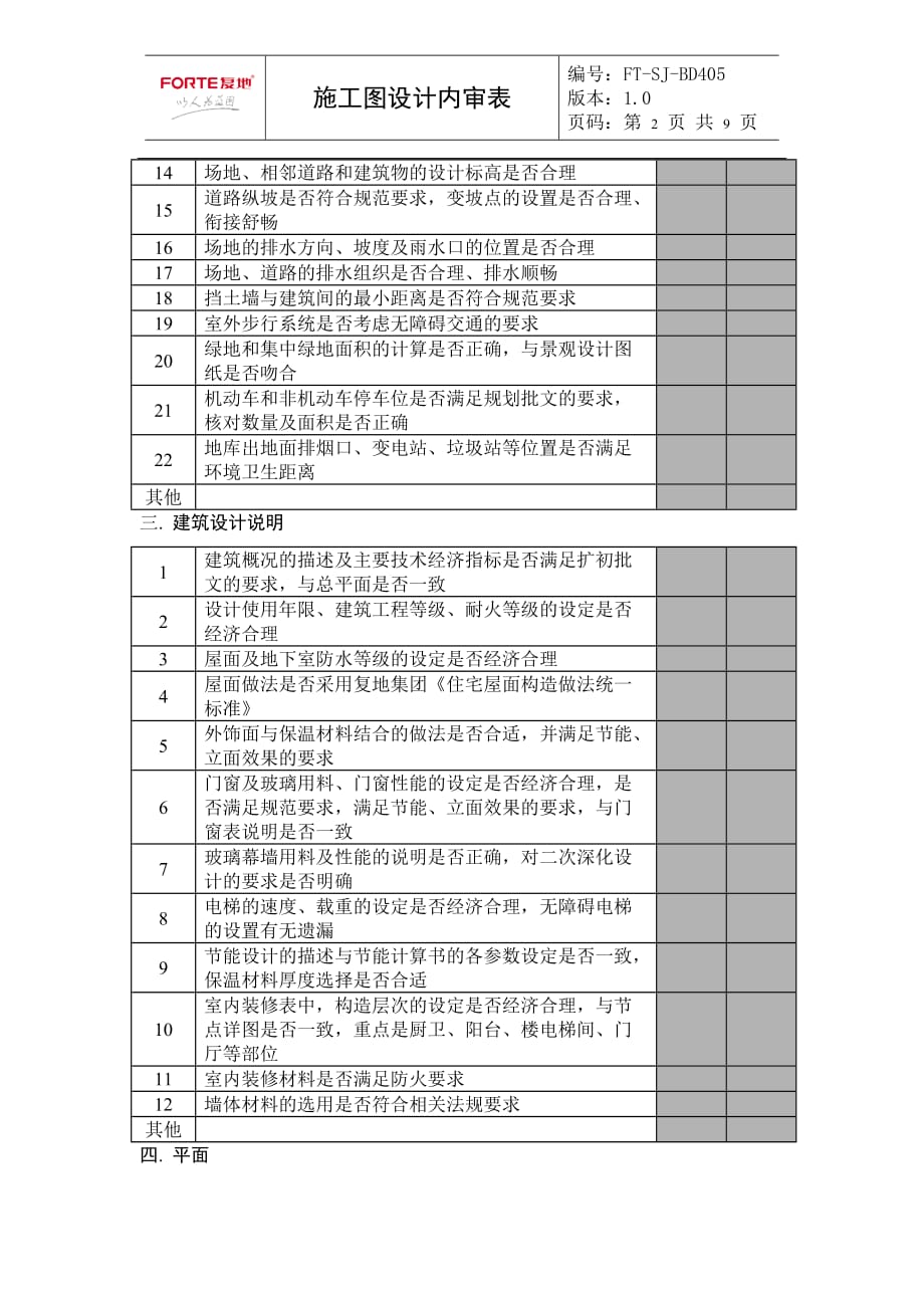 （财务内部审计）施工图设计内审表_第2页