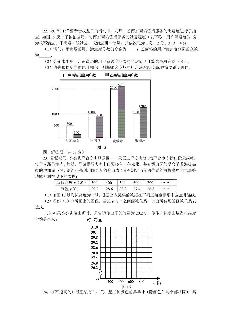 中考数学模拟试卷（四）.doc_第4页
